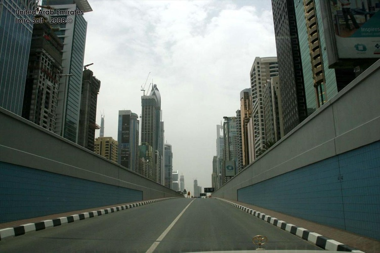 Sheikh Zayed Road, Dubai, 6/May/2008