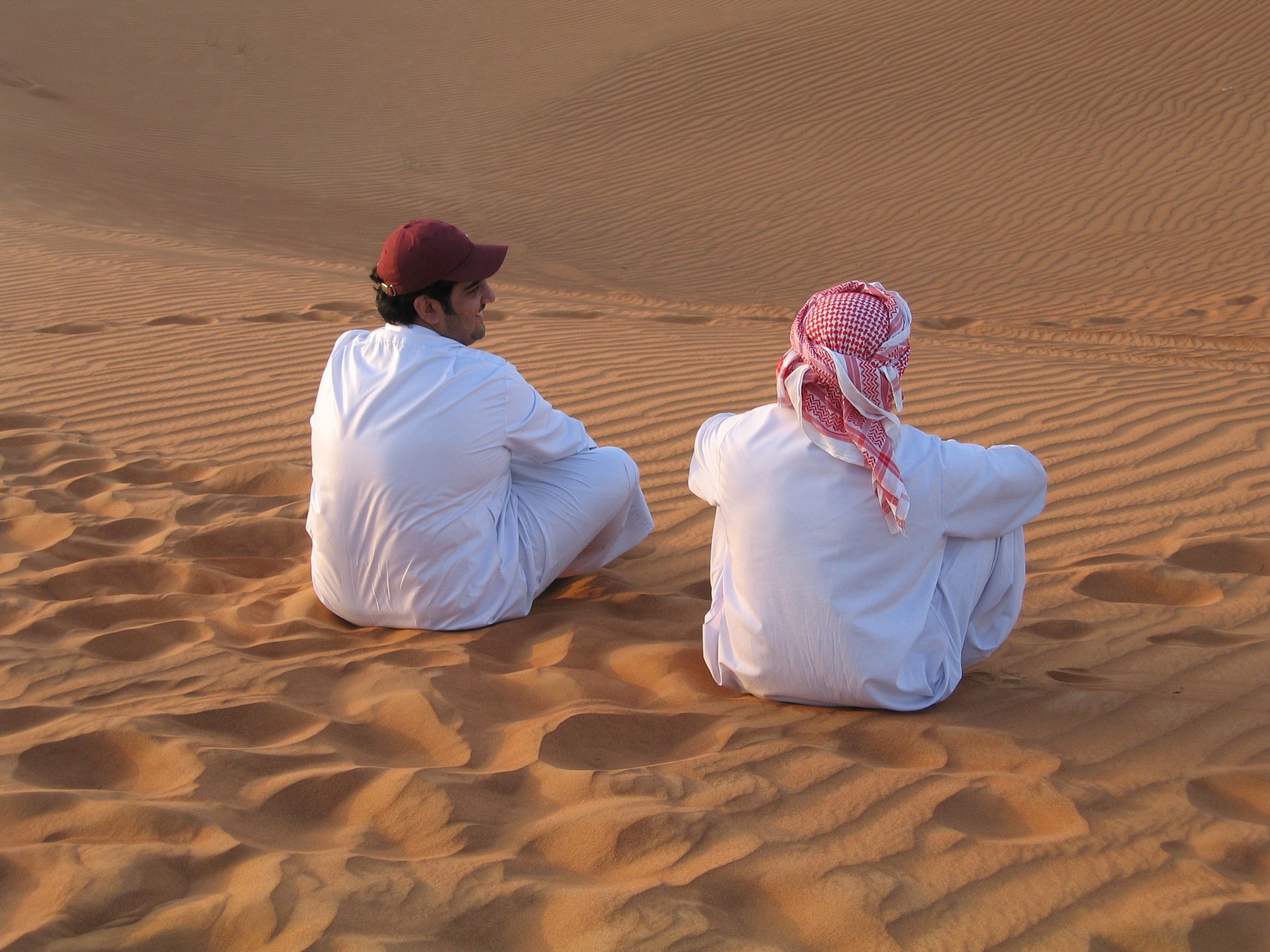 Арабский Шейх в пустыне