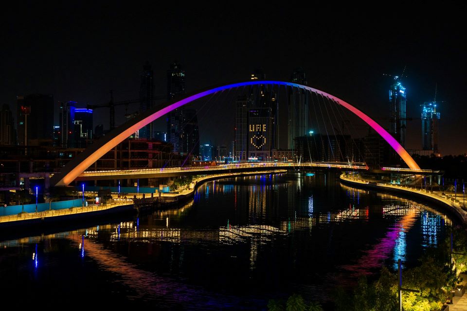 Dubai at night